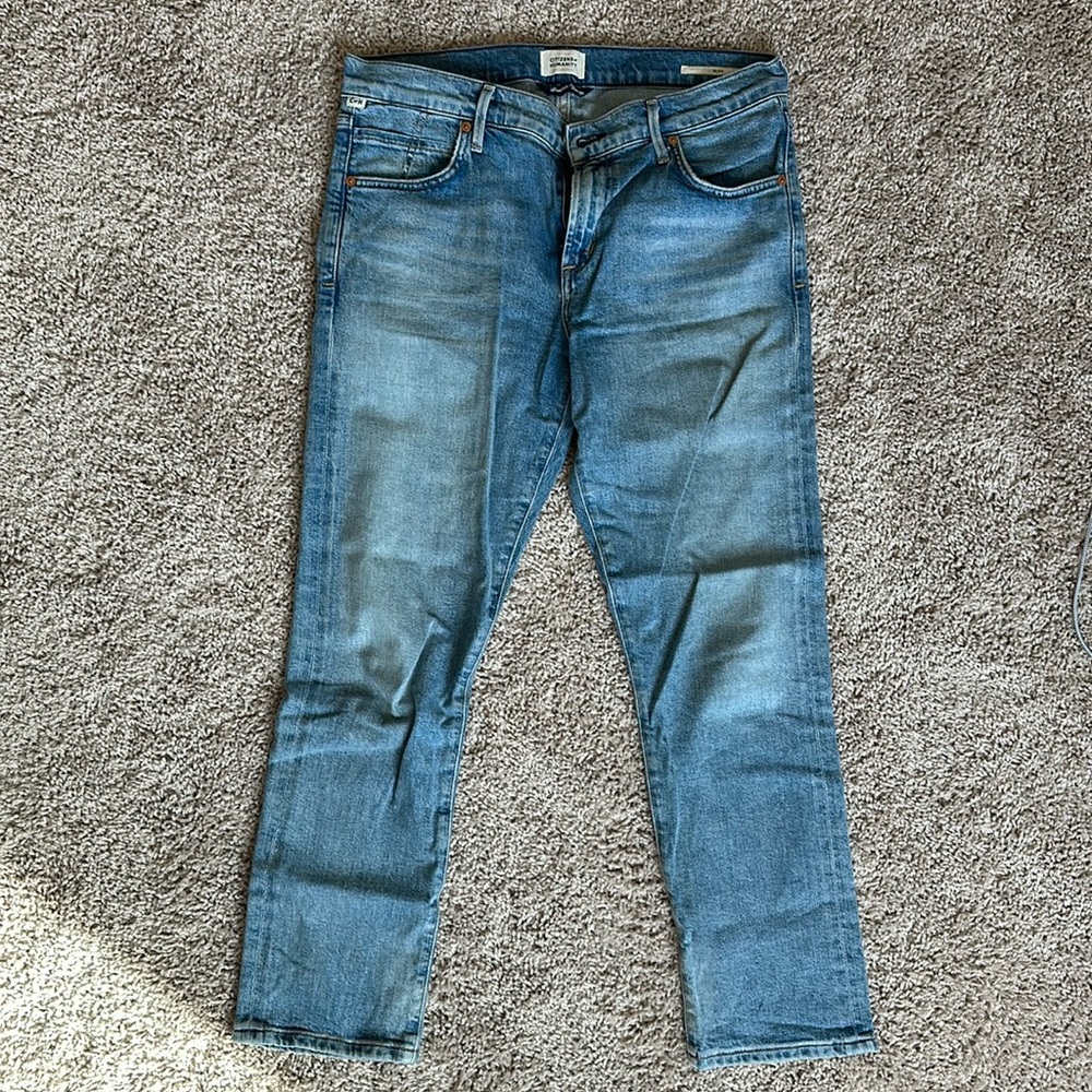 Citizens of humanity light wash premium vintage size 28 - Picture 2 of 7